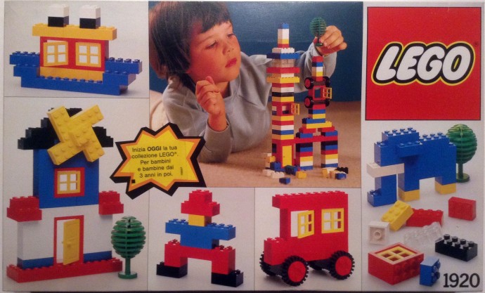 Promo Basic Set LEGO Universal Building Set set (#1920-1, 1982)