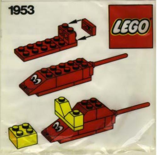 Mouse LEGO Basic set (#1953-1, 1989)