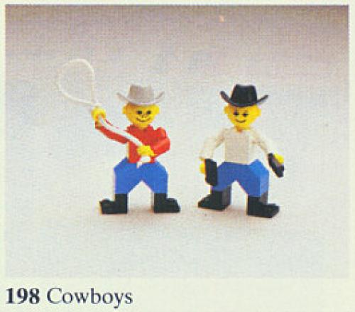 Cowboys LEGO set (#198-1, 1977)