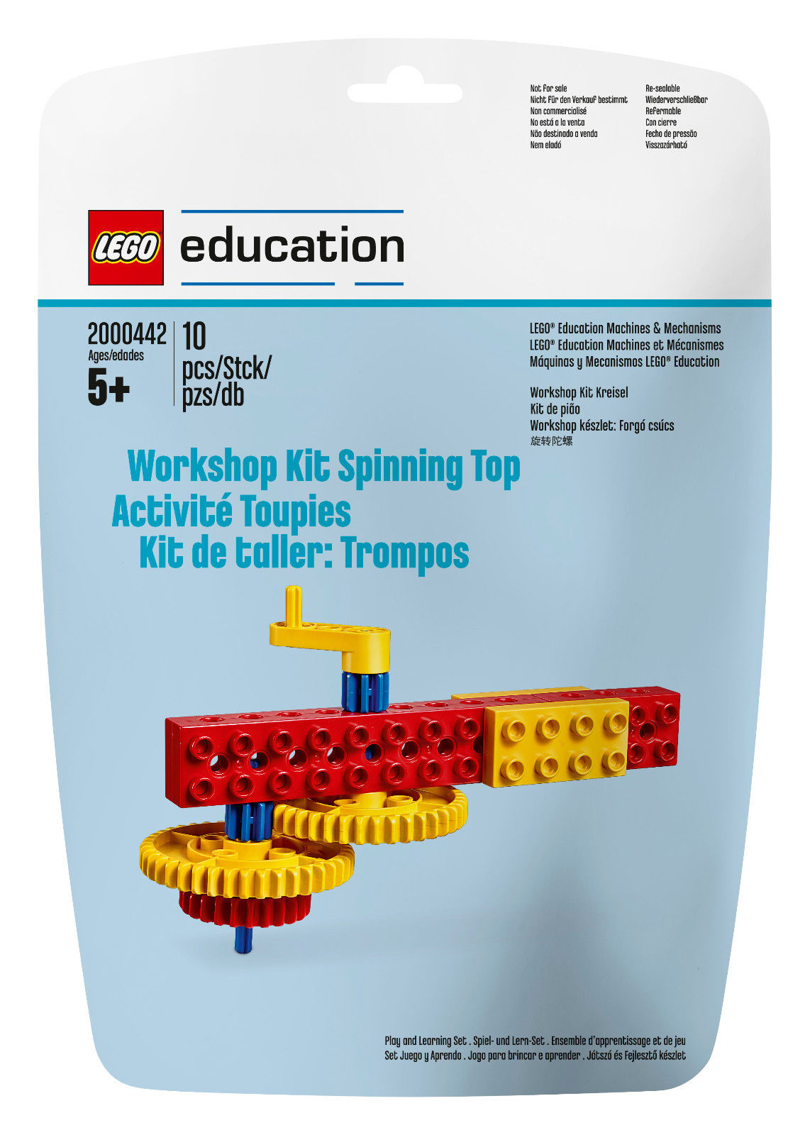 Workshop Kit Spinning Top LEGO Duplo and Explore set (#2000442-1, 2015)