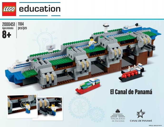 The Panama Canal LEGO set (#2000451-1, 2016)