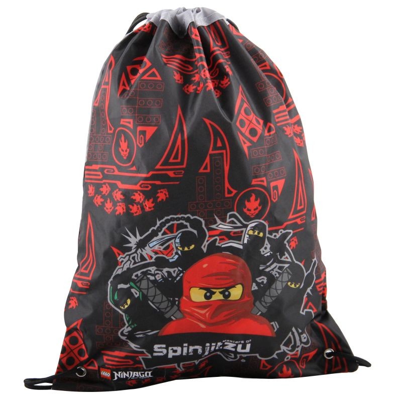 Ninjago Team Ninja Gym Bag LEGO Bags, Totes, & Luggage set (#200101809-1, 2018)