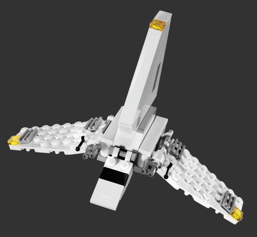 Imperial Shuttle LEGO Star Wars set (#20016-1, 2010)