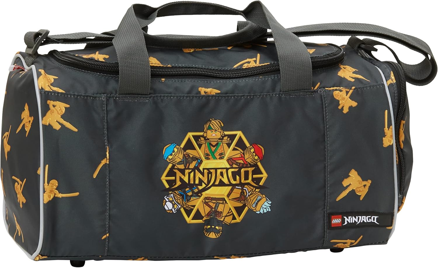 Ninjago Golden Team Duffle Bag LEGO Bags, Totes, & Luggage set (#200262204-1, 2022)