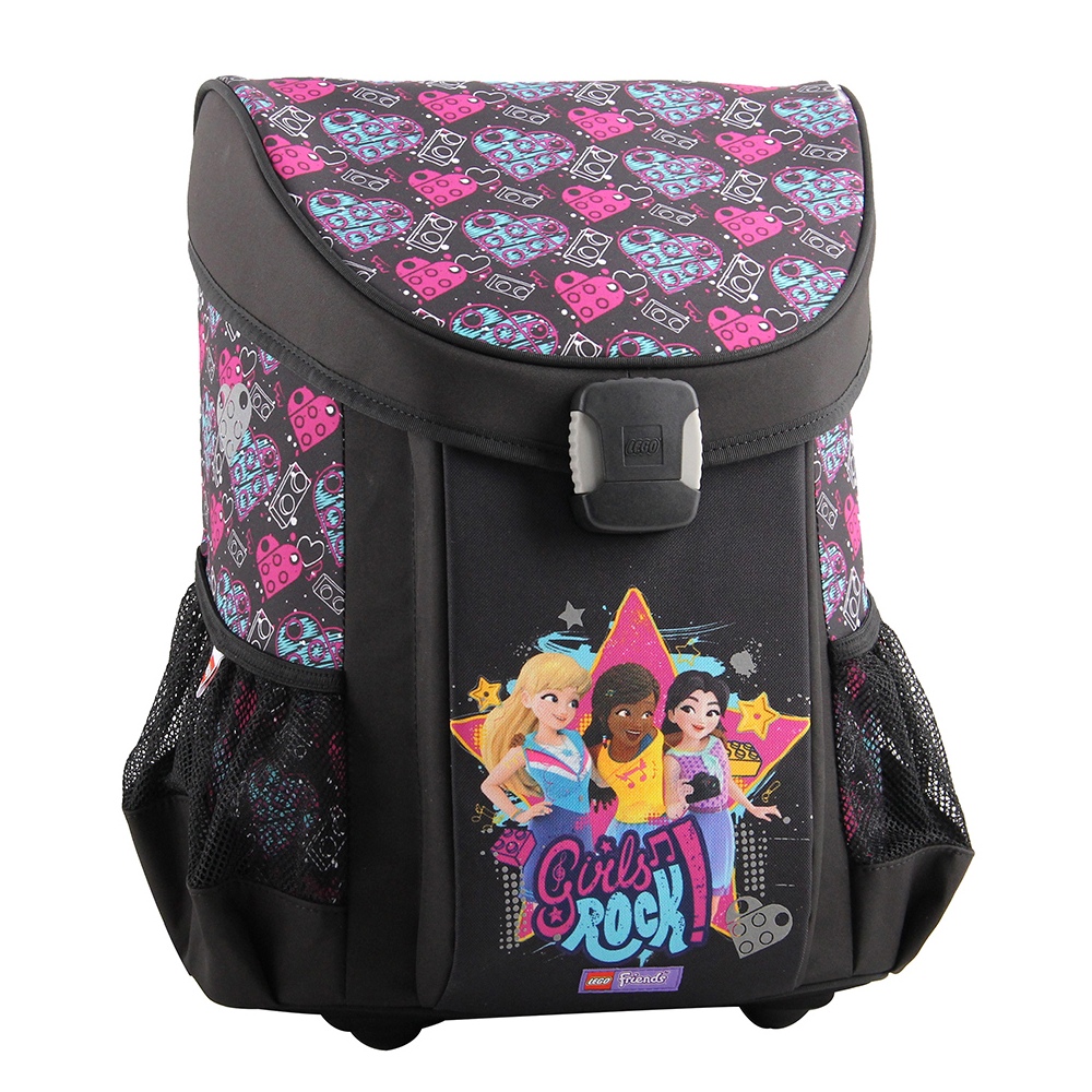 Friends Girls Rock Easy Backpack LEGO Bags, Totes, & Luggage set (#200431914-1, 2019)