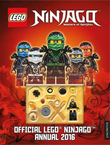 Ninjago: Official Annual 2016 LEGO Activity Books with LEGO Parts set (#20201412-1, 2015)
