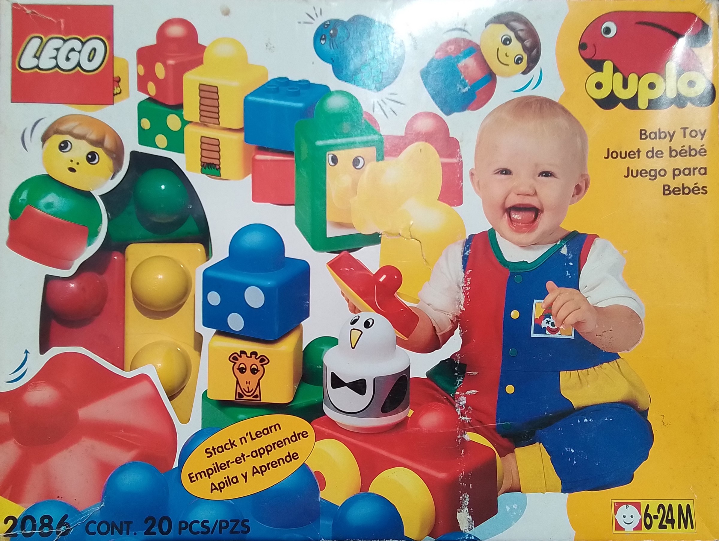 XLarge Stack 'n' Learn Set LEGO set (#2086-1)
