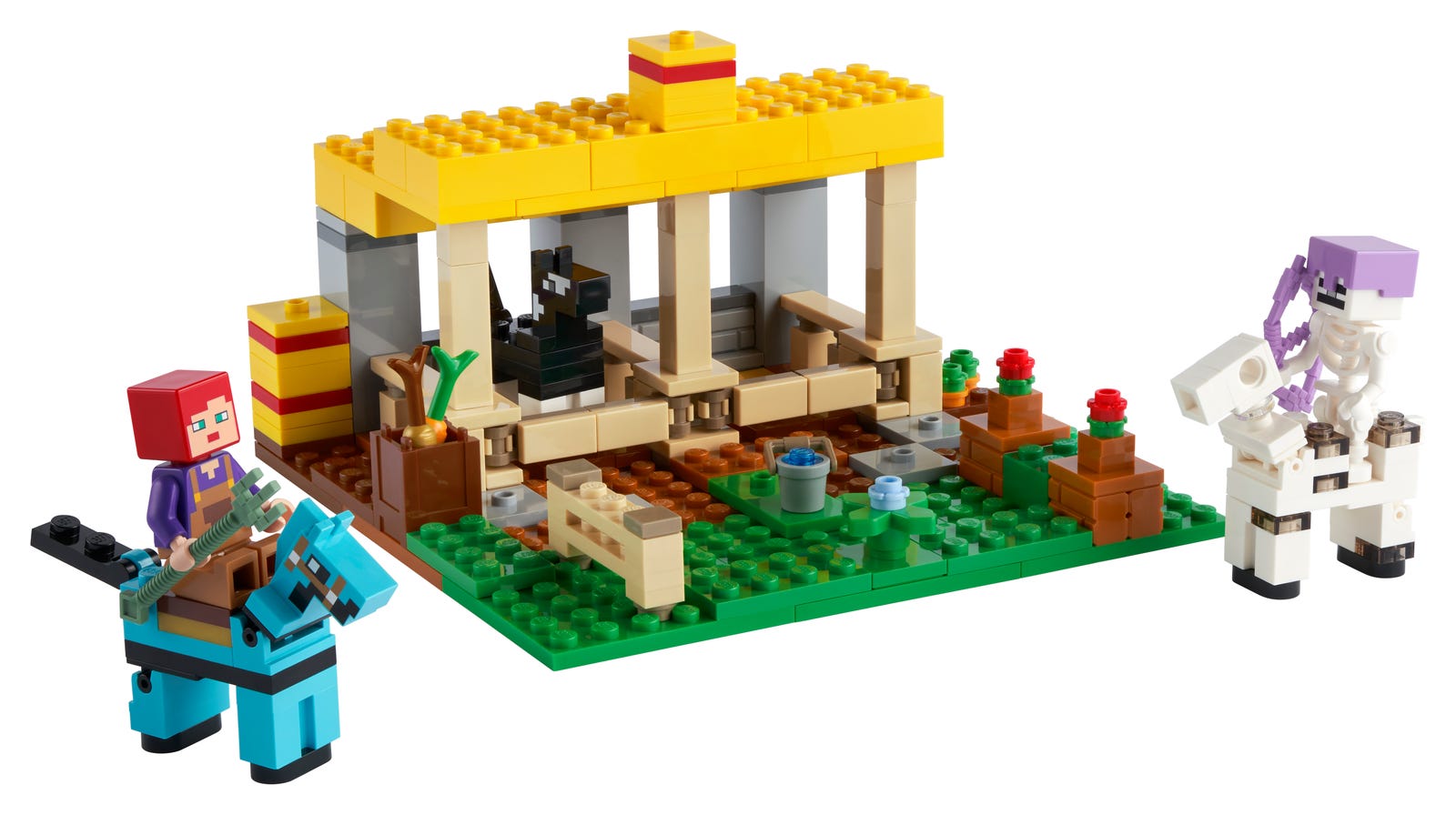 The Horse Stable LEGO Minecraft set (#21171-1, 2021)
