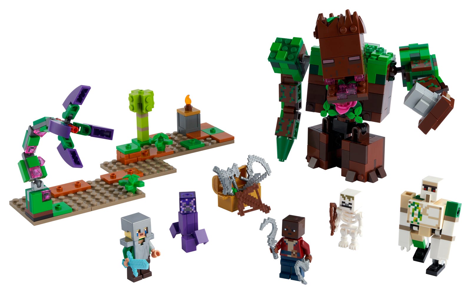 The Jungle Abomination LEGO Minecraft set (#21176-1, 2021)