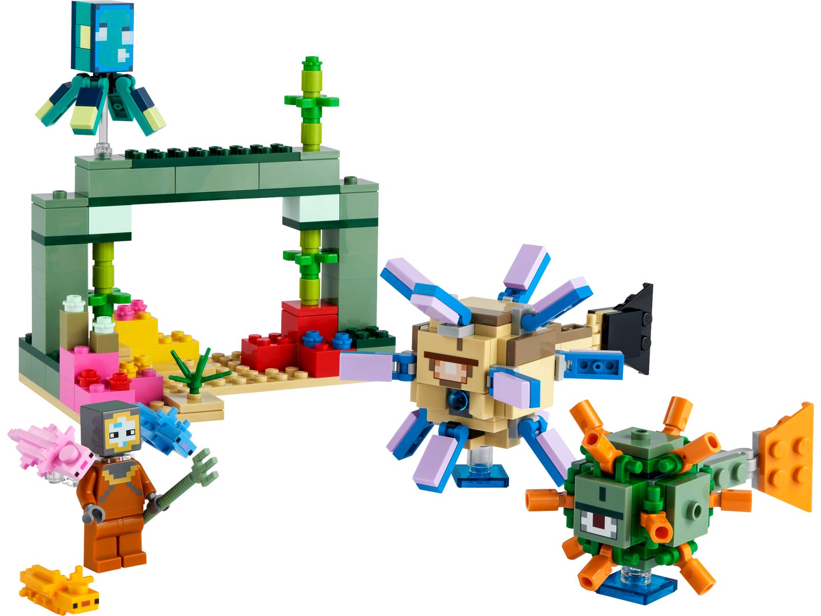 The Guardian Battle LEGO Minecraft set (#21180-1, 2022)