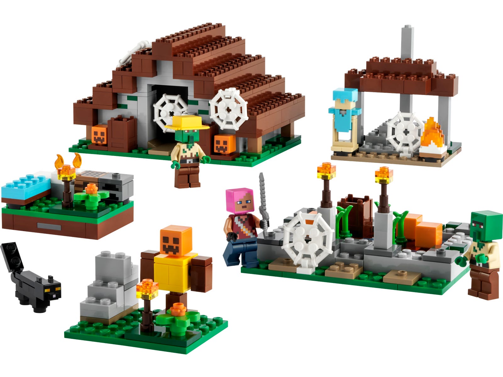 The Abandoned Village LEGO Minecraft set (#21190-1, 2022)