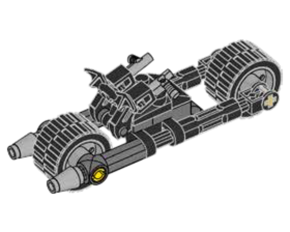 Batcycle LEGO Batman set (#212325-1, 2023)
