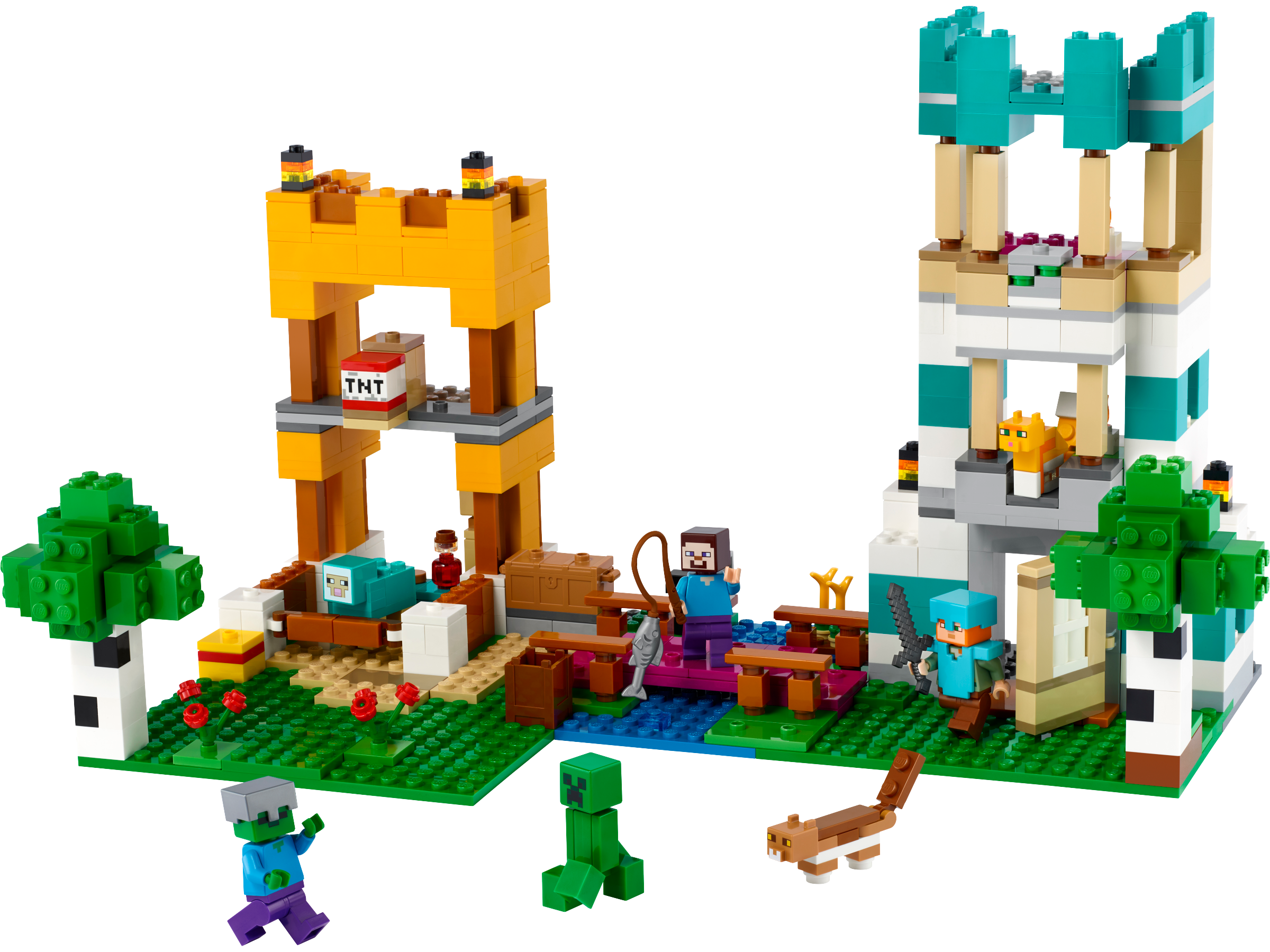 The Crafting Box 4.0 LEGO Minecraft set (#21249-1, 2023)