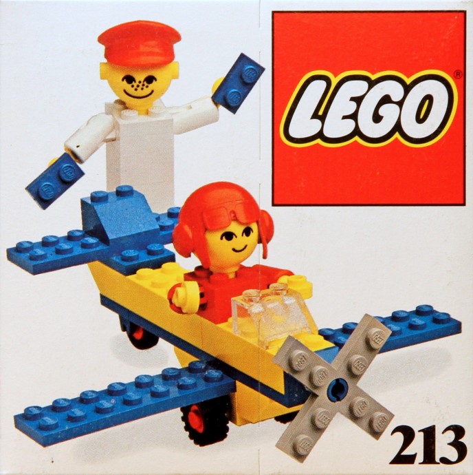 Airplane Ride LEGO set (#213-1, 1977)