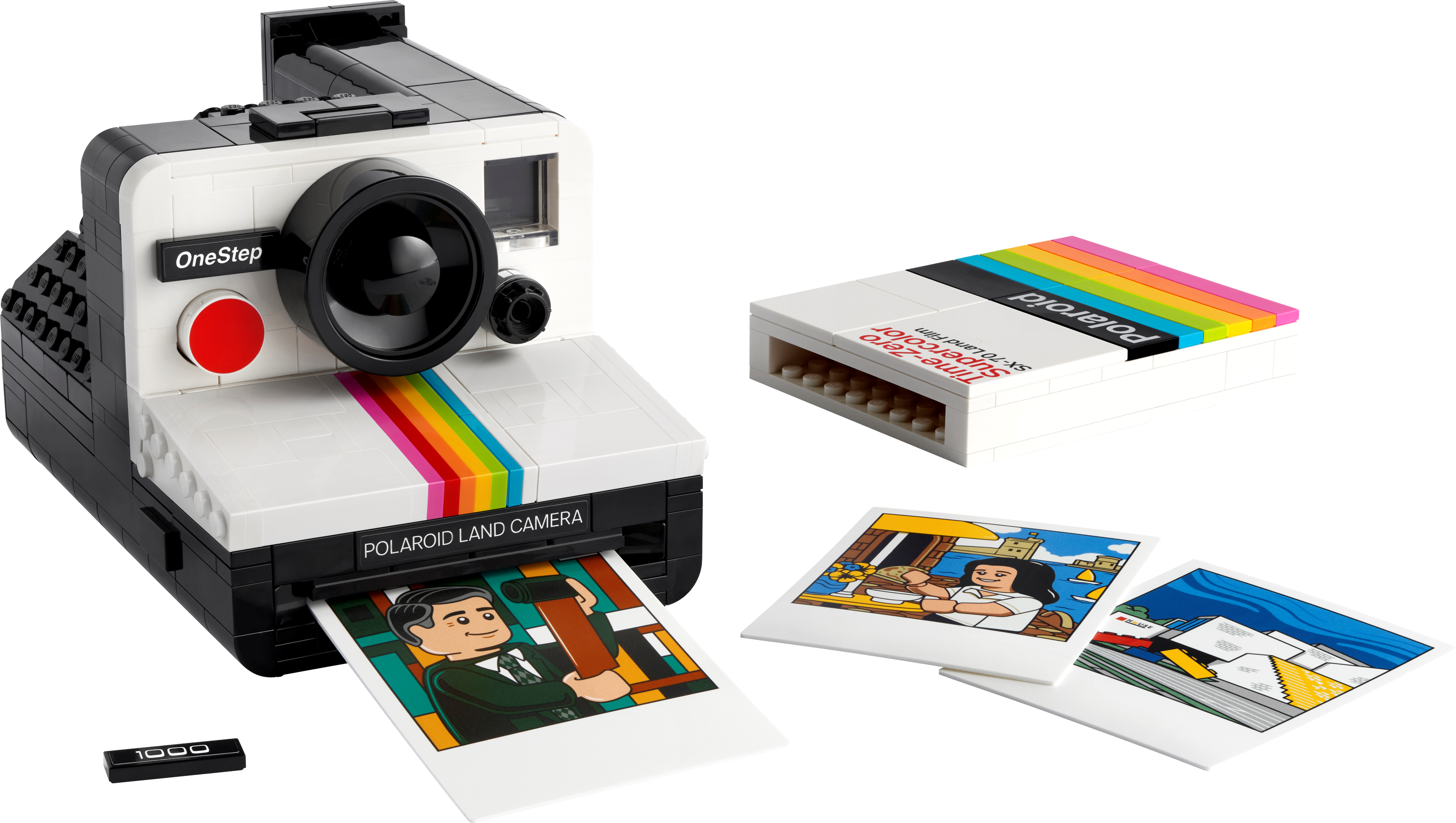 Polaroid OneStep SX-70 LEGO LEGO Ideas and CUUSOO set (#21345-1, 2024)