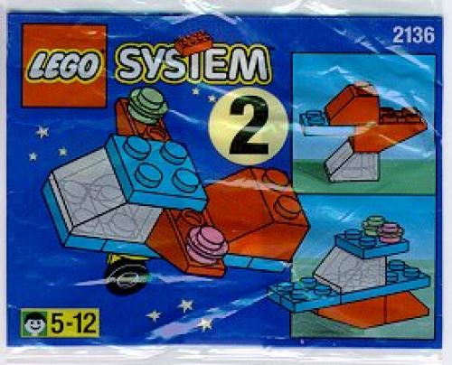 Airplane LEGO Basic set (#2136-1, 1996)