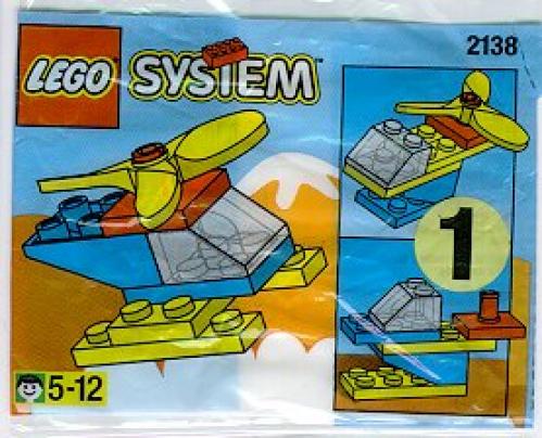 Helicopter LEGO Basic set (#2138-1, 1997)