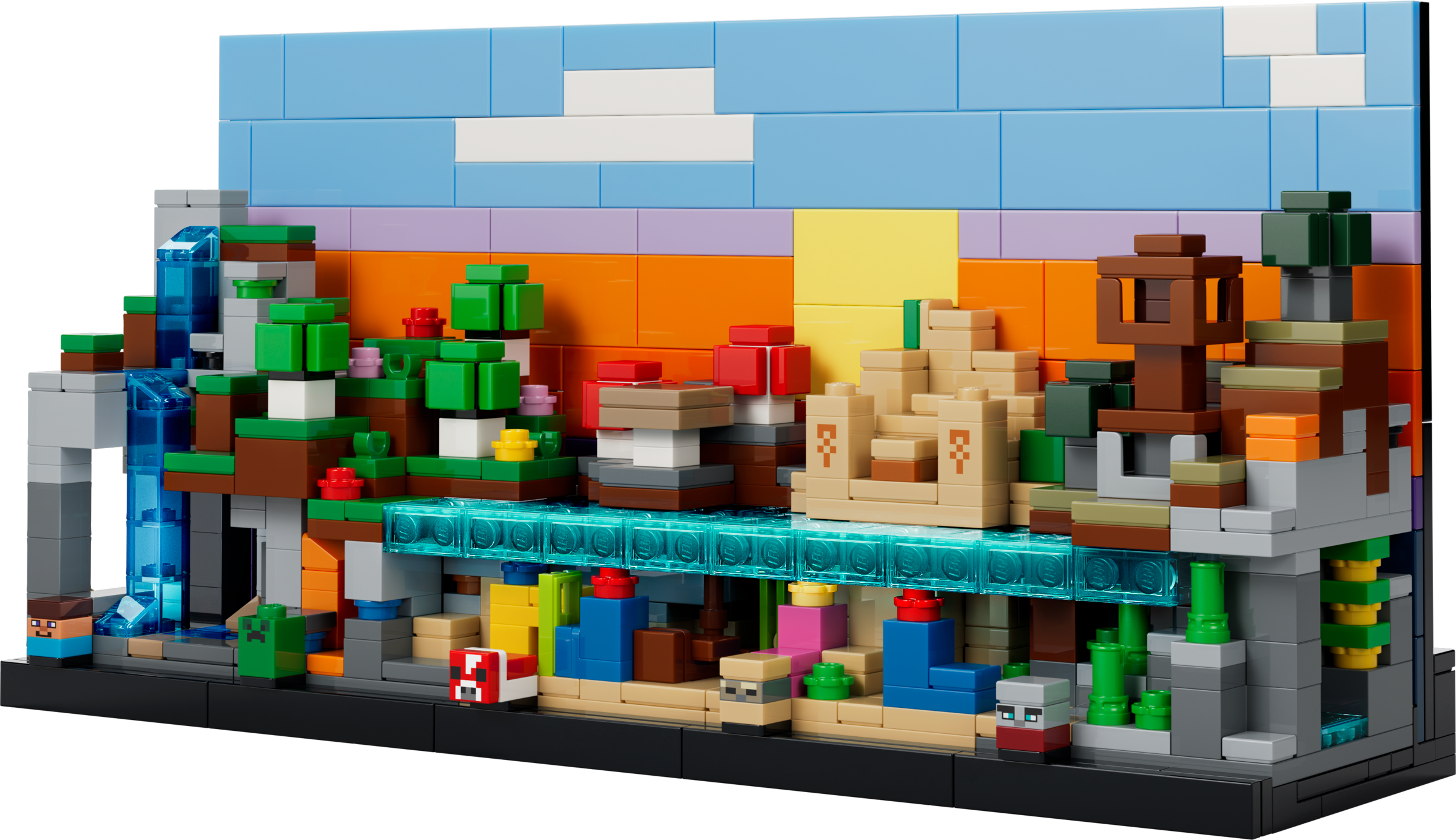 Mini Biomes LEGO Minecraft set (#21589-1, 2026)