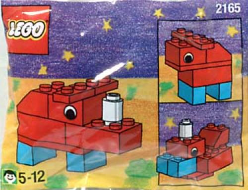 Rhinocerous LEGO Basic set (#2165-1, 1998)