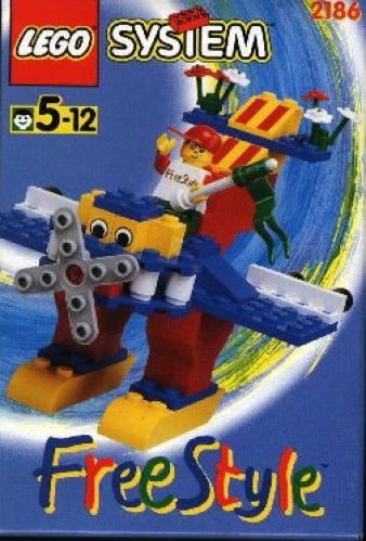 Seaplane LEGO Freestyle set (#2186-1, 1997)