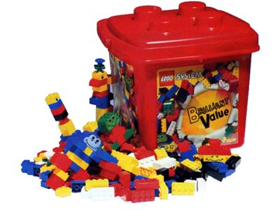 Small Bucket LEGO Basic set (#2195-1, 1997)