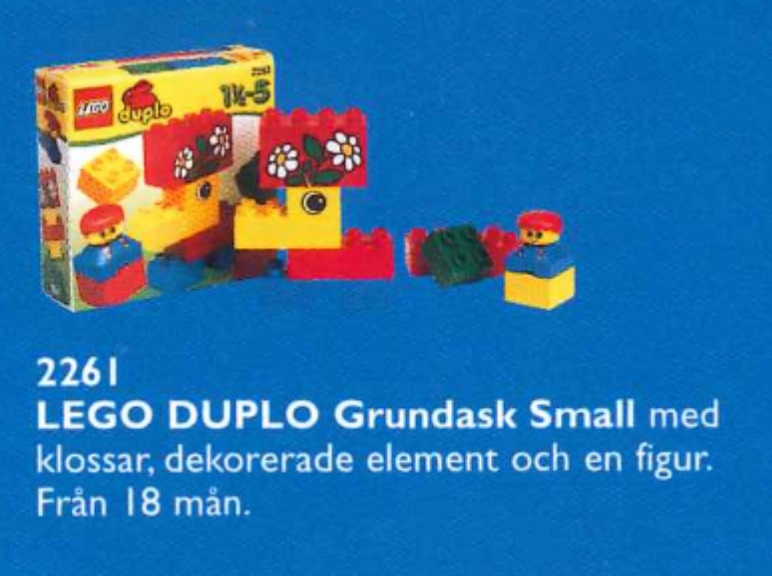 Happy Gardener LEGO Basic Set set (#2261-1, 1997)