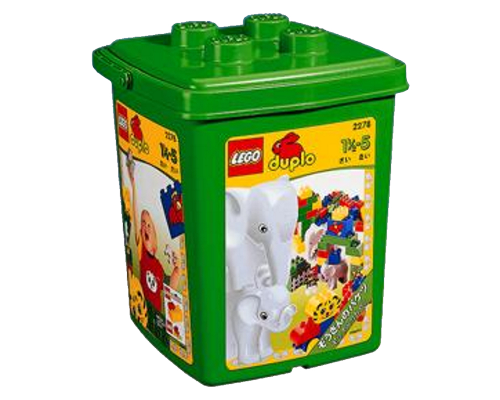 Large Bucket LEGO Basic Set set (#2278-1, 1998)