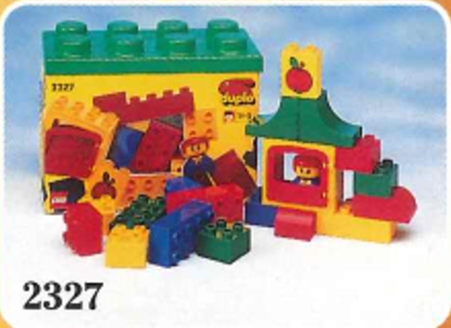 Supplementary Bricks LEGO Basic Set set (#2327-1, 1994)