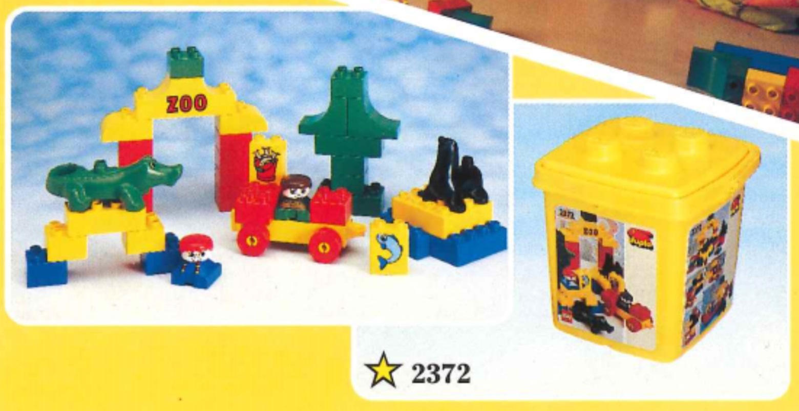 Zoo Bucket LEGO set (#2372-1)