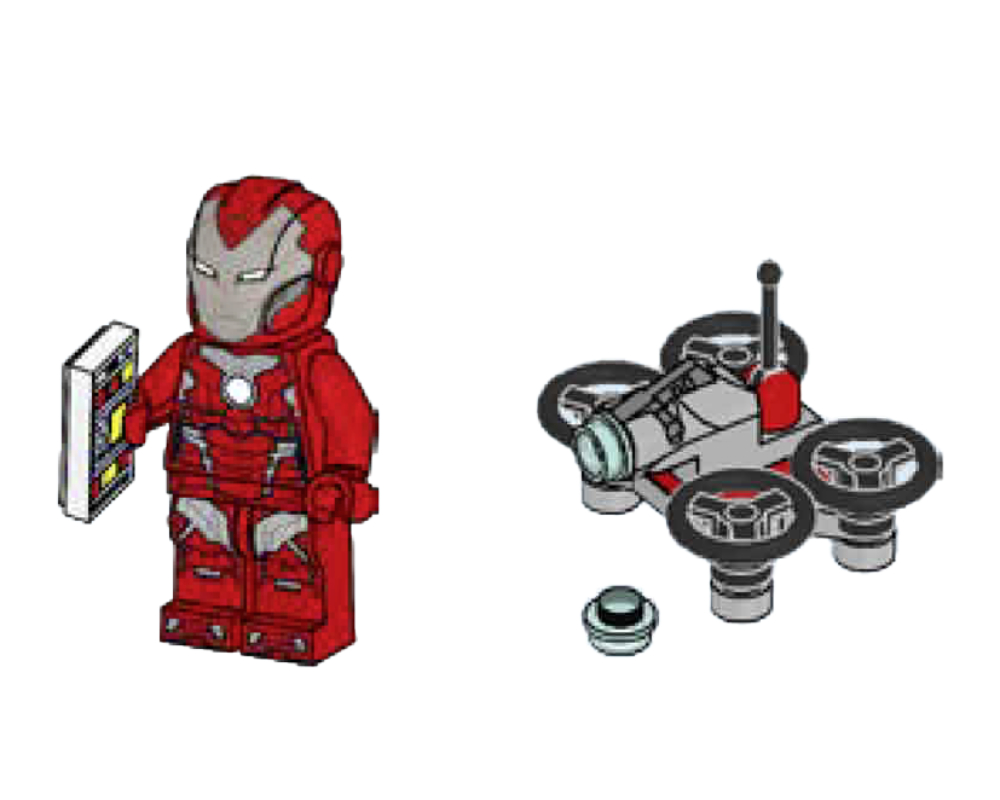 Rescue LEGO Avengers set (#242217-1, 2022)