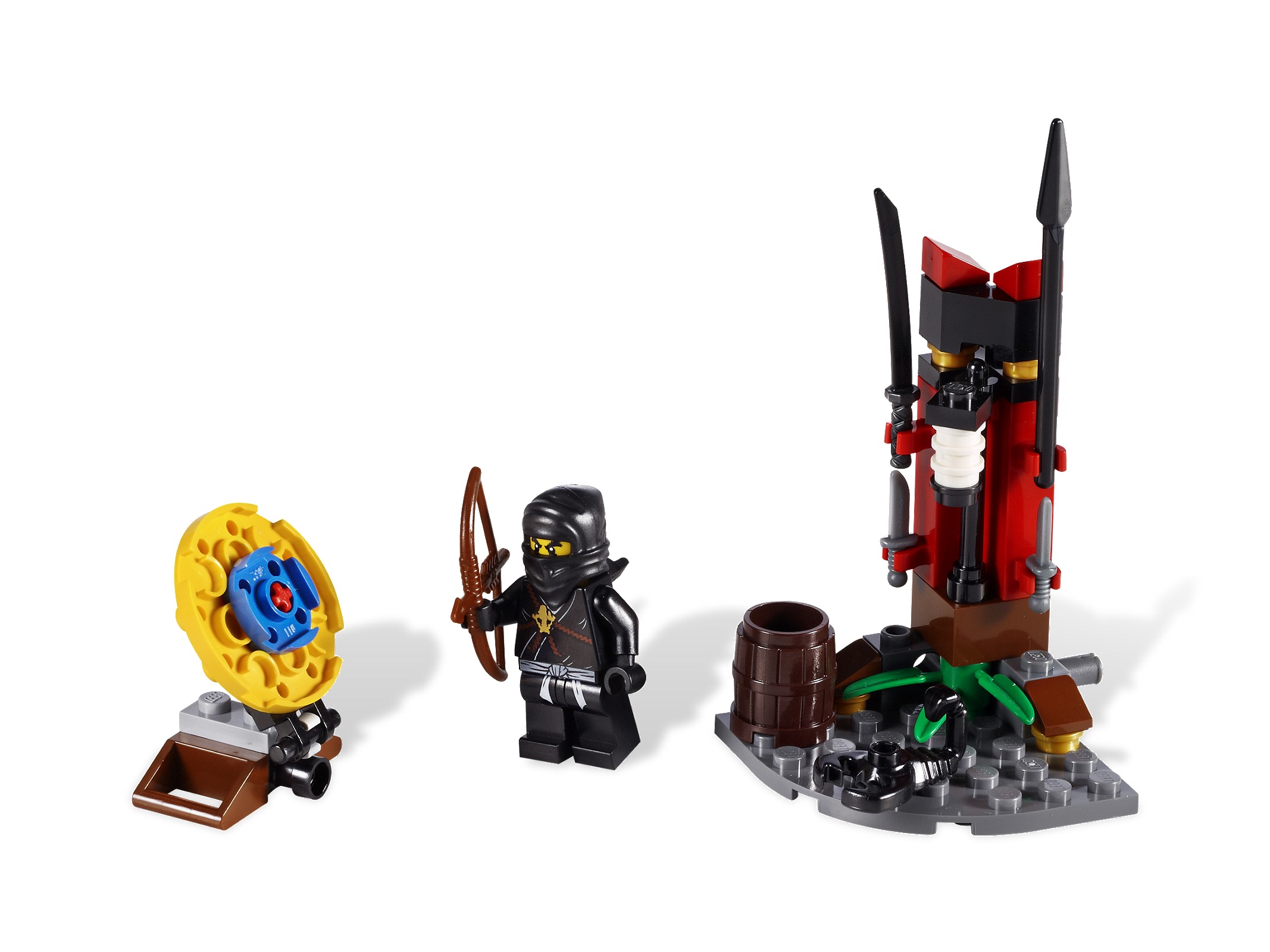 Ninja Training Outpost LEGO Ninjago set (#2516-1, 2011)