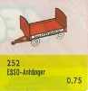 1:87 Esso Bedford Trailer LEGO set (#252-2, 1956)