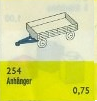 1:87 Bedford Flatbed Trailer