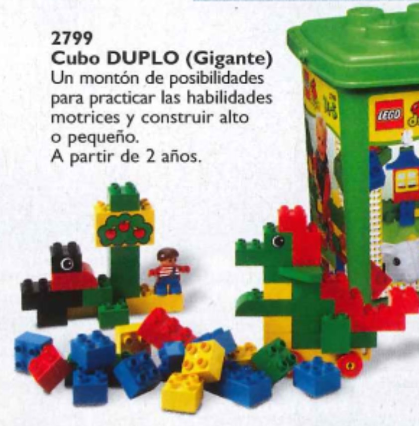 XL Fun-Time Bucket LEGO Basic Set set (#2799-1, 2000)
