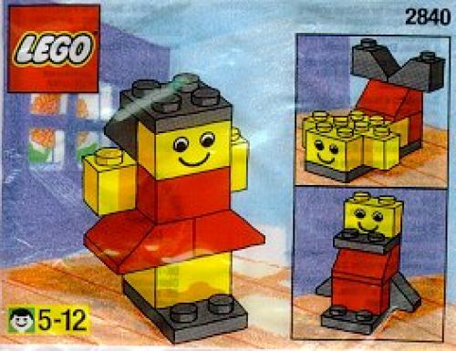 Girl LEGO Basic set (#2840-1, 1998)