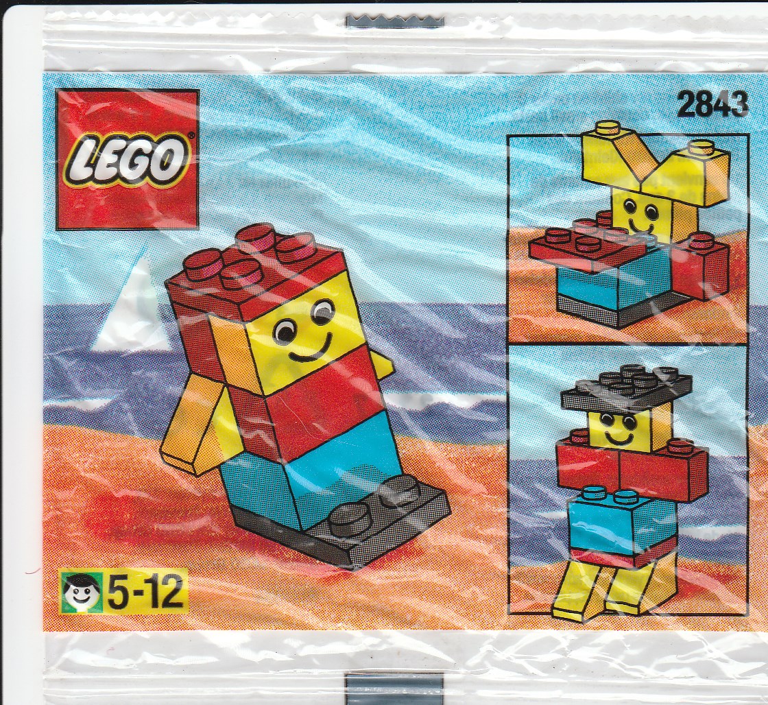 Boy LEGO Basic set (#2843-1, 1997)