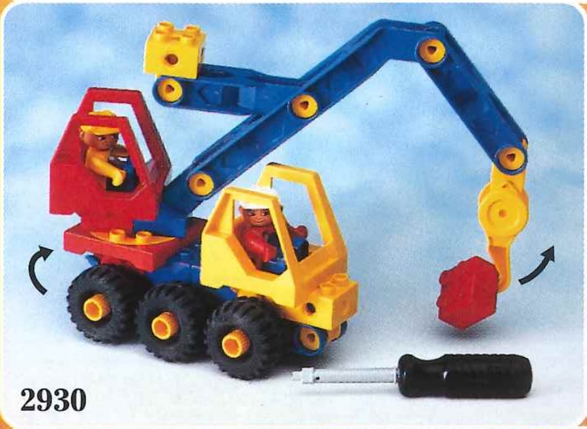 Mobile Crane LEGO set (#2930-1, 1992)