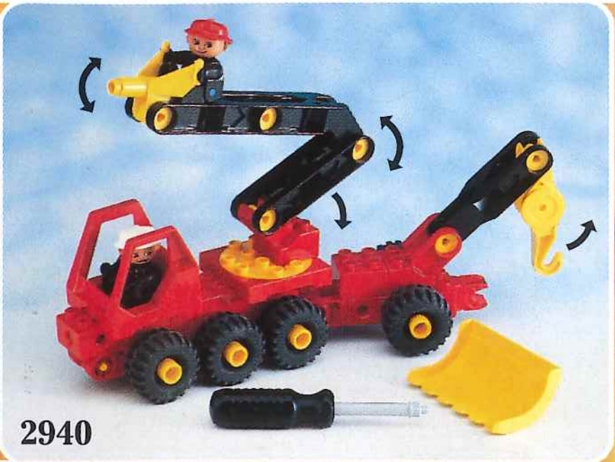 Fire Truck LEGO set (#2940-1, 1992)