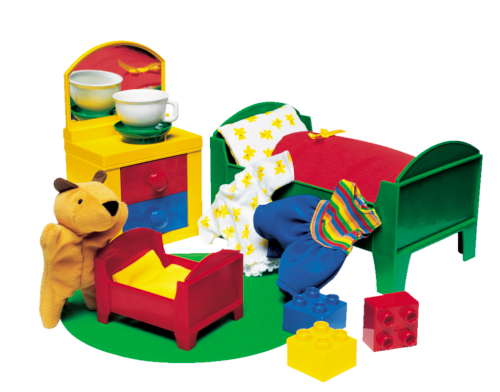 Bedroom LEGO set (#2961-1)