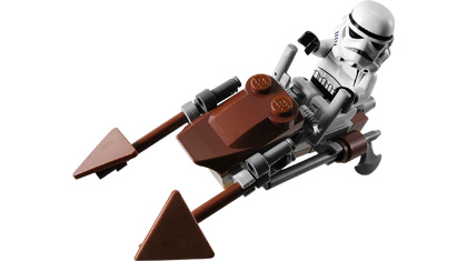 Imperial Speeder Bike LEGO Star Wars set (#30005-1, 2009)
