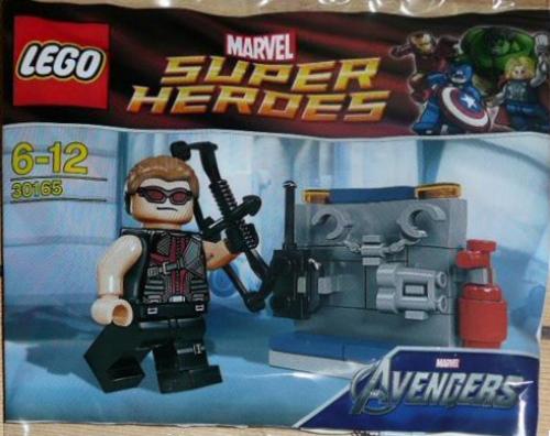 Hawkeye with Equipment LEGO Avengers set (#30165-1, 2012)