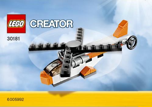 Helicopter LEGO Creator set (#30181-1, 2012)