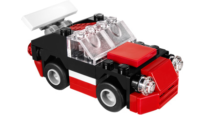 Fast Car LEGO Creator set (#30187-1, 2014)