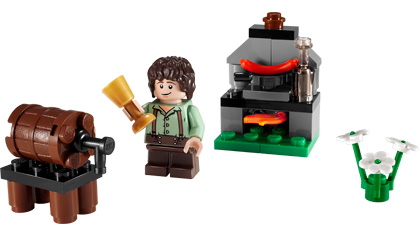 Frodo with Cooking Corner LEGO The Lord of the Rings set (#30210-1, 2012)