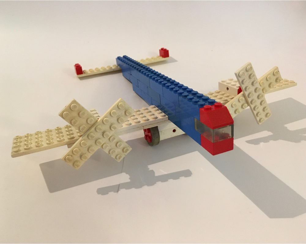 Aeroplane LEGO set (#303-2, 1964)