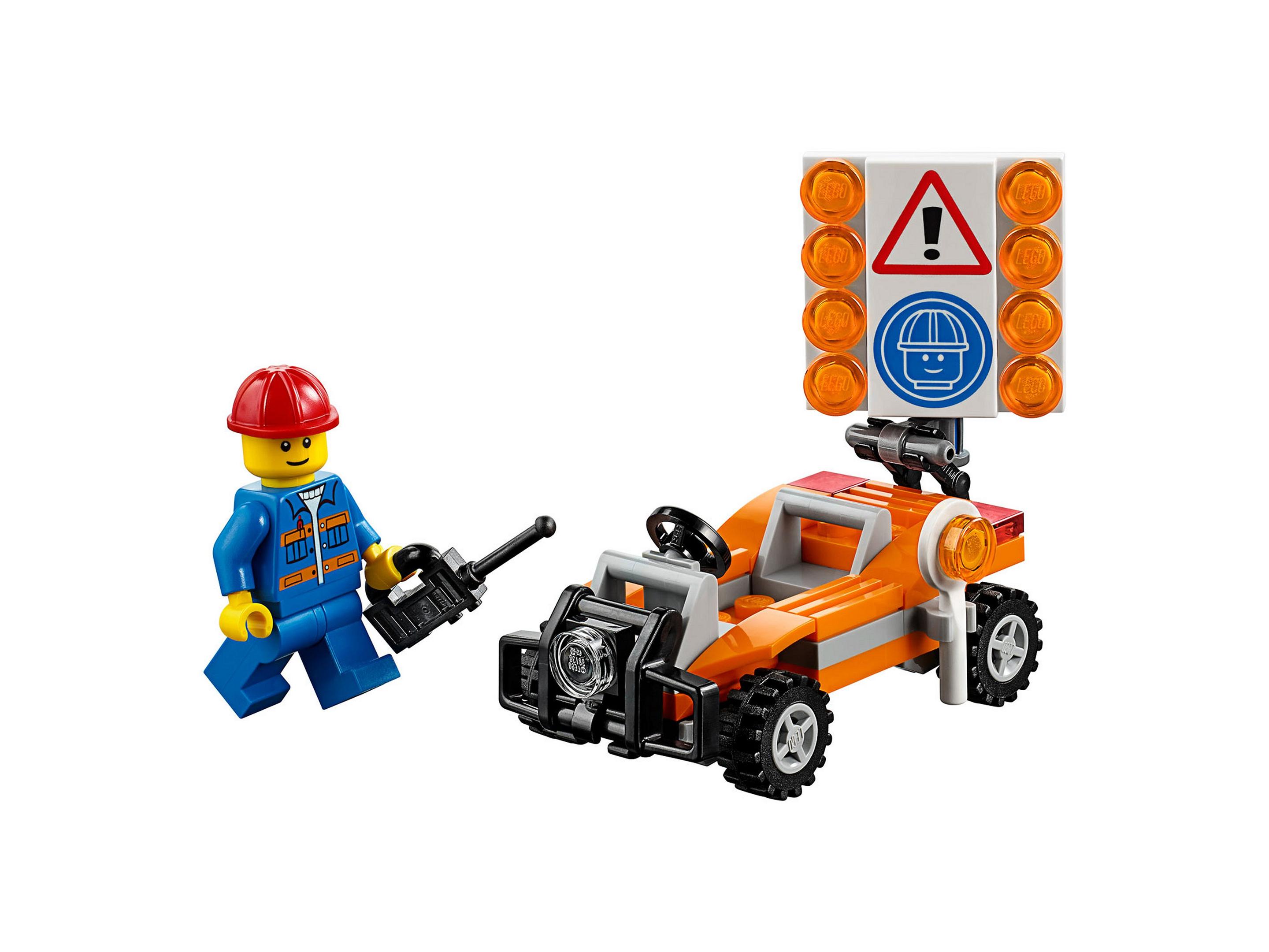 Road Worker LEGO Construction set (#30357-1, 2018)
