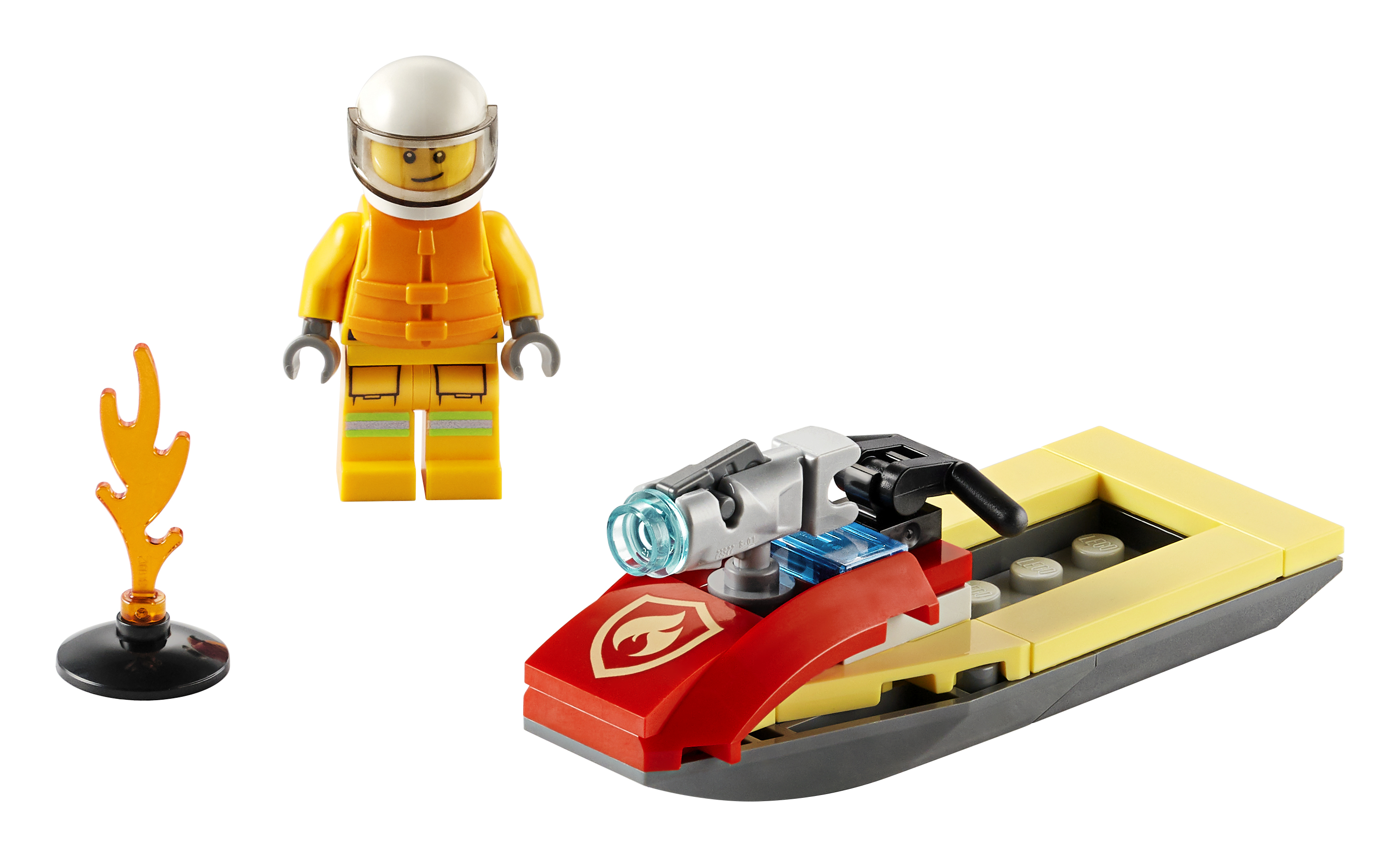 Fire Rescue Water Scooter LEGO Fire set (#30368-1, 2020)