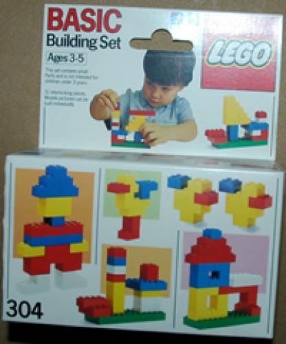 Basic Building Set LEGO Basic set (#304-1, 1985)