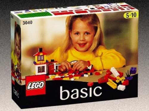Challenger Set 200 LEGO Classic Basic set (#3040-1, 1998)