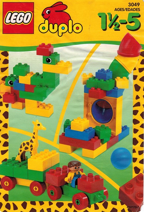 XL Idea Bucket LEGO Basic Set set (#3049-1, 2000)